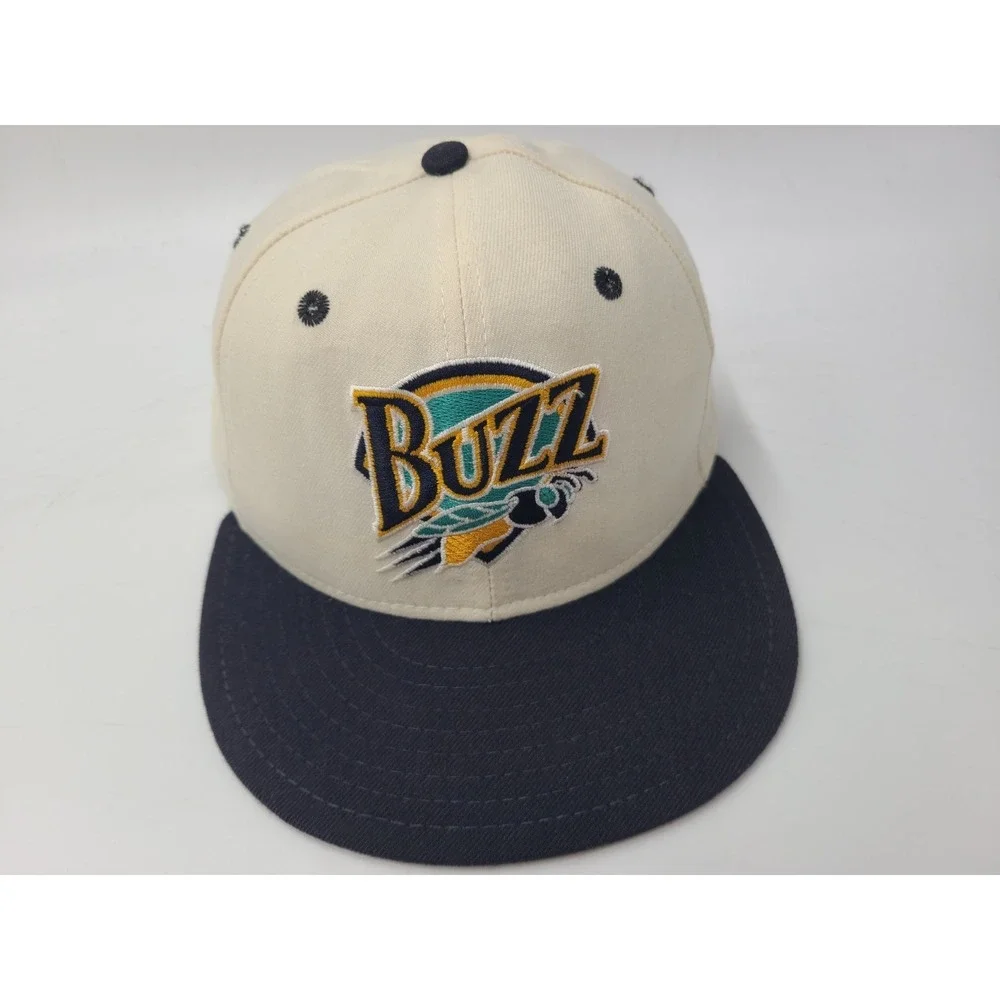 Vintage Salt Lake City Buzz New Era 59Fifty Pro‎ Model Fitted 6 3/4 Hat Cap MiLB